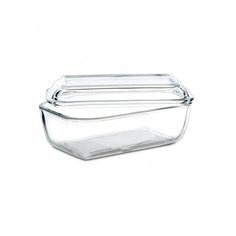 Масленка 17см с крышкой прозрачная (N3913) Luminarc
