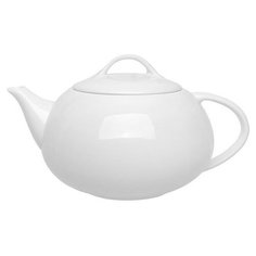 Чайник заварочный 900мл фарфор Royal White белый TUDOR (TU1983)