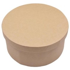 Коробка шкатулка из картона для декорирования. ?15x7 см,2-594/34 Hobby Time