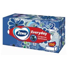 Салфетки косметические ZEWA Everyday 2-сл 250шт/уп 8679