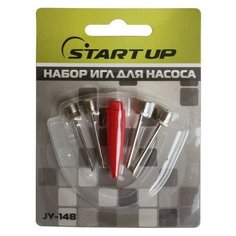Набор игл для насоса START UP JY-14B 4шт+переходник (8190) 150480 3 шт.