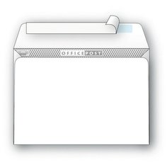 Конверты Белый С5 стрип OfficePost 162х229 1000шт/кор 2781 Packpost