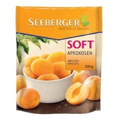 Сухофрукты Seeberger Мягкие абрикосы, 200г