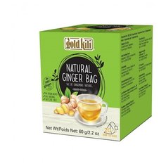 Чай Gold Kili Имбирь натуральный пакетированный в пирамидках, 20пак/уп