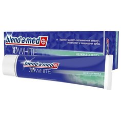 Зубная паста BLEND A MED 3D White Нежная мята 100мл 2 шт.