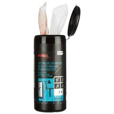 Салфетки Attache Selection скраб д/стекл.поверхн, туба, 20+50 шт, 130х170 2 шт.