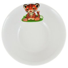 Салатник Идиллия 360мл Полосатики тигрята (7С2029) 2 шт. Добрушский фарфоровый завод