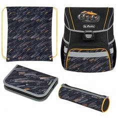 Ранец LOOP PLUS Monster Truck, с наполнением, 50032488 Herlitz