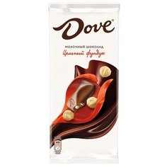 Шоколад Dove молочный шоколад цельный фундук, 90 г 2 шт.