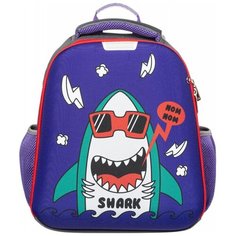 Ранец №1School Basic Shark 2 отд