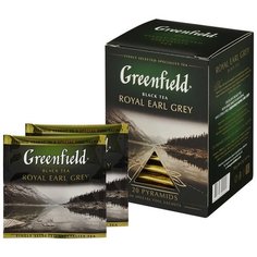 Чай Greenfield Royal Earl Grey черн фольг. пирамидки 20 пак/уп 0900-08 2 шт.