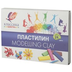 Пластилин Луч Классика 24 цв 480 гр., 28С 1642-08 2 шт.