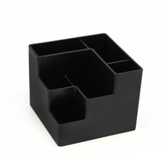 Подставка для канцелярских мелочей Attache Line 6 отд черн 120х120х100мм юк 2 шт.