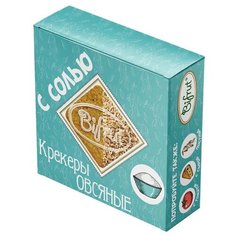 Крекер Bifrut овсяный с солью, 210г 2 шт.