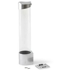 Держатель для стаканов Стаканодержатель на шурупах серебро Aqua Work