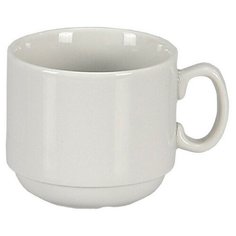 Чашка кофейная Мокко, фарфор белая 100мл (6С0138) 2 шт. Добрушский фарфоровый завод