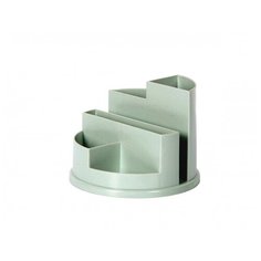 Подставка для канцелярских мелочей Attache Line 6 отд серый 140х140х105мм 3 шт.