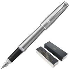 Ручка перьевая PARKER URBAN METRO METALLIC CT 1 син картр 0,8мм 1931597