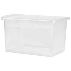 Ящик для хранения с крышкой Laconic 14 л прозрачный Bran Q