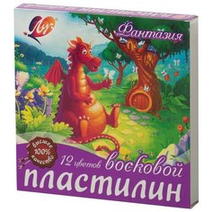 Пластилин Луч Фантазия 12цв со стеком 25с 1523-08 3 шт.
