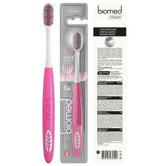 Зубная щетка BIOMED Silver 1шт цвет в асс 2 шт.