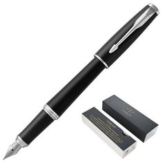 Ручка перьевая PARKER URBAN MATT BLACK CT 1 синий картр 0,8мм 1931592