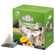 Чай Ahmad Tea Манговое суфле зеленый пирамидки 20штx1,8г 1400 2 шт.