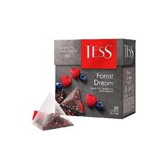 Чай TESS FOREST DREAM черный пирамидки 20шт.,493169 4 шт.