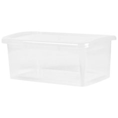 Ящик для хранения с крышкой Laconic 7 л прозрачный Bran Q