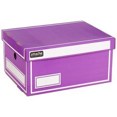 Короб архивный со съемной крышкой размер 320х240х160 2 шт. Attache Selection