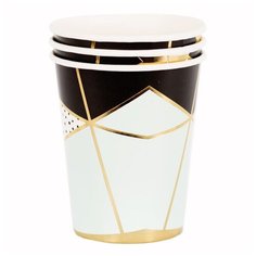 Стакан бумажный одноразов Мятная Роскошь 250мл 6шт/G,1502-4342 3 шт. Веселая Затея