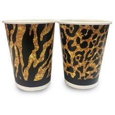 Набор стаканов бумажные Wild Party 200мл 6шт/уп арт.6073602 5 шт. Патибум