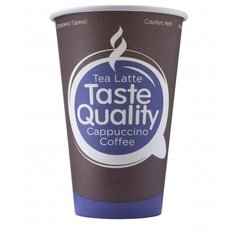 Стакан одноразовый бум. HB80-360 Taste Quality вендинг 300 мл,d=80,50шт/уп