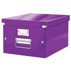 Короб Leitz Click & Store, короб M (A4), фиолетовый 60440062