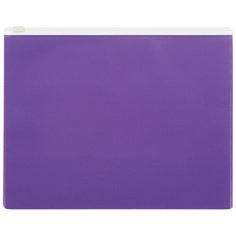 Папка-конверт на молнии А5 Attache Color , фиолетов 12 шт.