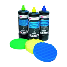 Набор паст 3M Color Code с полировальниками 3М