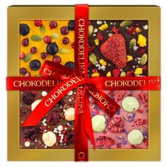 Подарочный набор Палитра вкусов, 140 г, в коробке Chokodelika