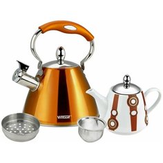 Чайник со свистком VITESSE VS-7812 Оранжевый 1267735
