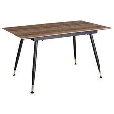 Стол Месси раскладной 120-160*80 натуральный орех R Home