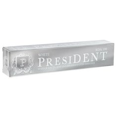 Зубная паста PRESIDENT White (100 RDA) 75 мл