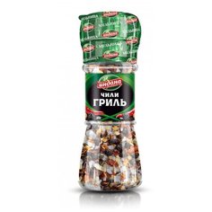 Приправа Индана чили-гриль,премиум,мельница, 65г 2 шт.