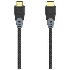 Кабель Hama H-205445 00205445 HDMI HDMI, 1.5 м, черный, плоский