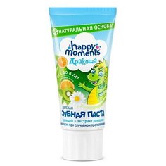 Дракоша Детская гелевая зубная паста Дракоша «Фруктовая мята», от 1 до 8 лет, 60 мл Happy Moments
