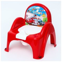 Tega Baby Горшок-стульчик «Машинки», цвет красный