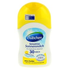 Bubchen Молочко солнцезащитное Bubchen для младенцев, SPF 30, с 12 месяцев, 150 мл