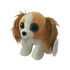 Мягкая игрушка Abtoys Собачка с пушистыми ушками, 15 см.