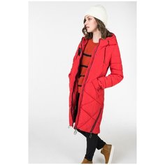 Пальто утепленное 4У-7116/1-112 Коралловый 42 Electrastyle