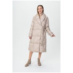 Приталенное пальто с отложным воротником WDL 200508 Белый 46 Conso Wear