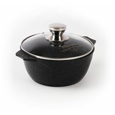 Кастрюля 4л 44802 АП Гранит black ,шт (1024613) Мечта