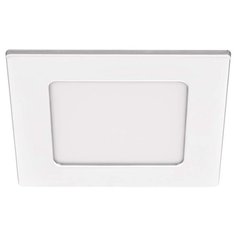 Светильник LED ультратонкий встраиваемый 5W 4000K 325LM квадрат белый 20x80MM 1/50 Luminarte
